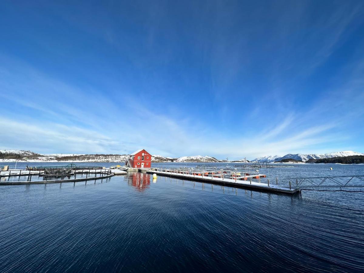 Hotel Norsk Havbrukssenter - Rorbuer Bronnoysund Exterior foto